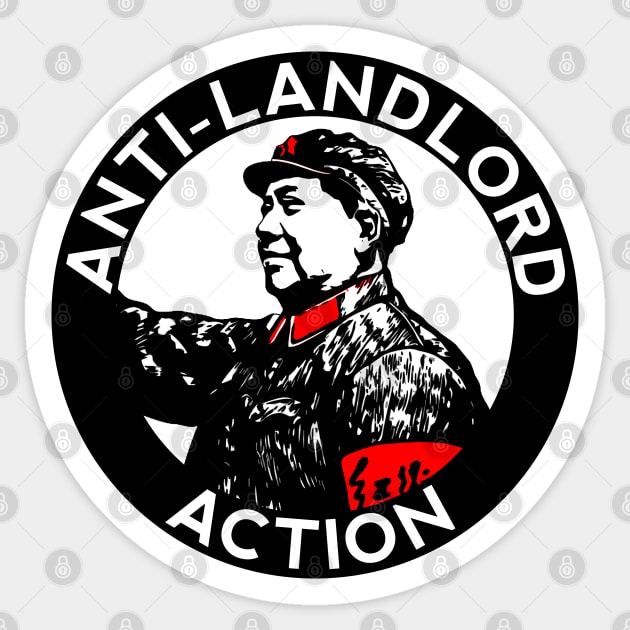 Anti-Landlord Action Sticker by KulakPosting